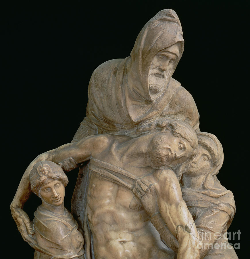 Michelangelo Sculpture - Pieta by Michelangelo