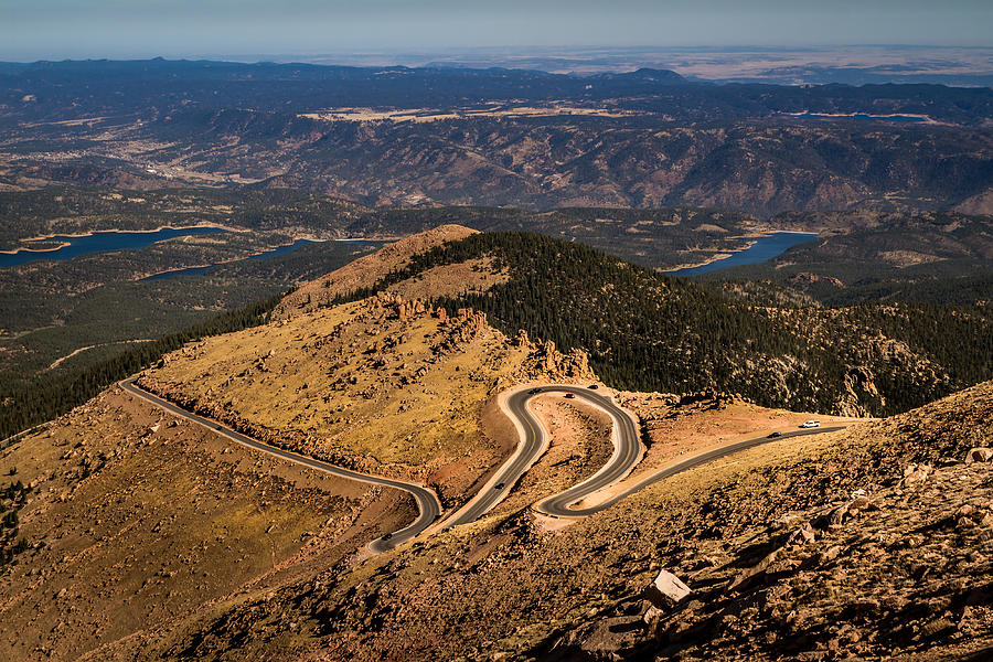 Pikes Peak Switchbacks #2 Photograph by Ron Pate