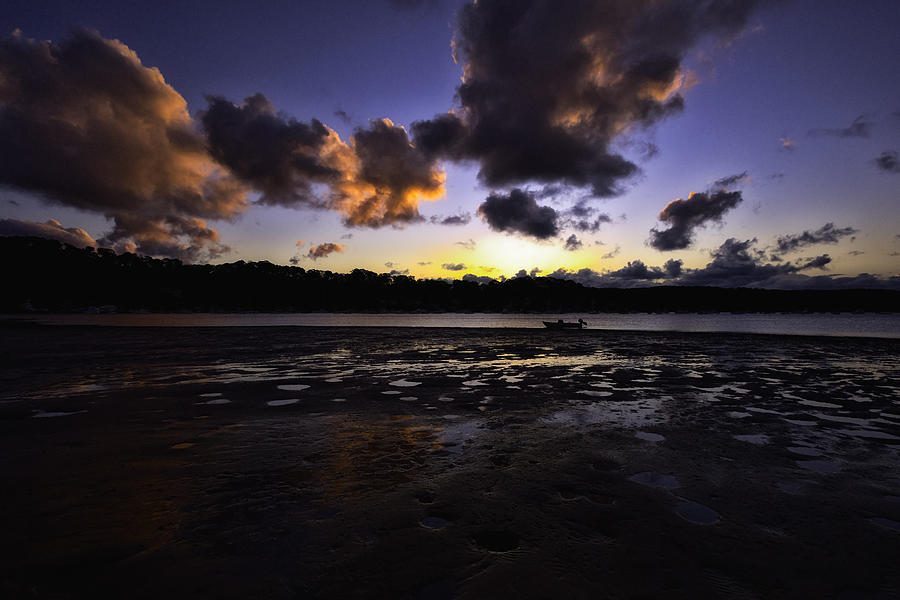 Sunset Photograph - Pittwater Sunset #2 by Chris Hood