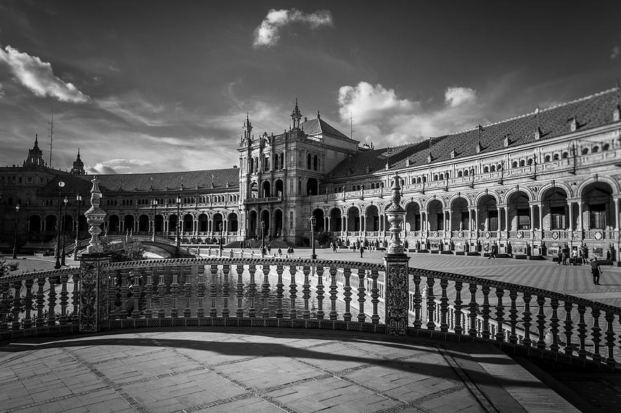 Plaza de Espana. Seville #2 Photograph by Jenny Rainbow