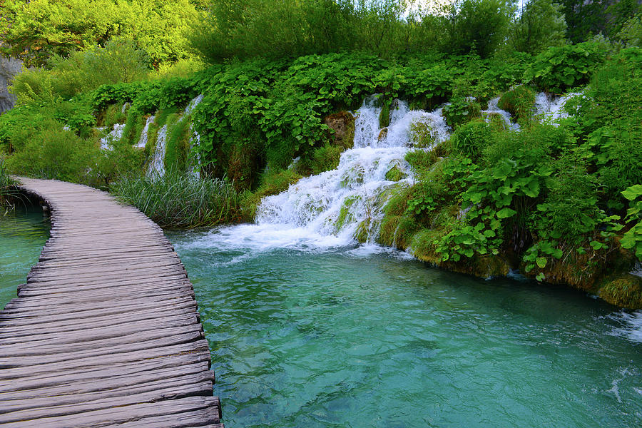 Plitvice National Park In Croatia #2 Photograph by Brandon Bourdages