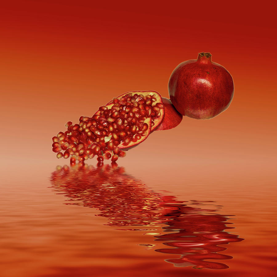 Pomegranate superfood fruit #2 Photograph by David French