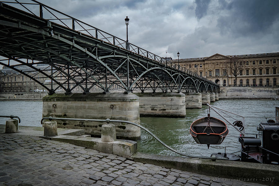 Pont des Arts Paris #4 Photograph by Henri Irizarri