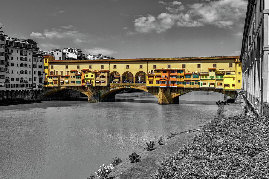 Ponte vecchio, Florence, Firenze, Italia #2 Photograph by Elenarts - Elena Duvernay photo
