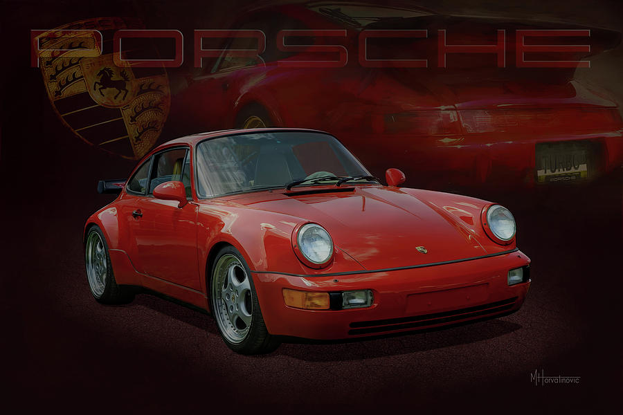 Porsche 911 / 964 Turbo Digital Art by Matt Horvatinovic - Fine Art America