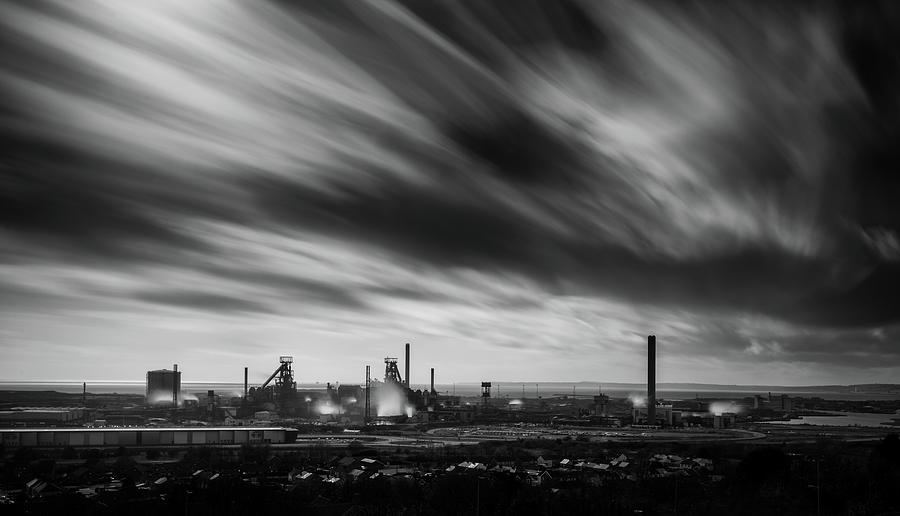 Port Talbot Steelworks Photograph by Nigel Forster - Fine Art America