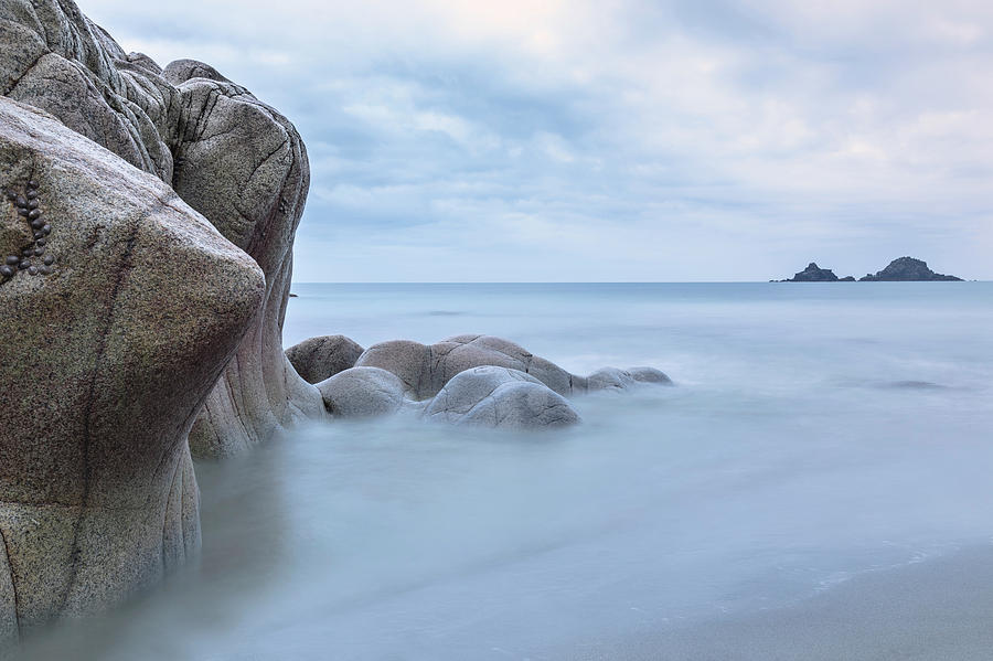 Pebbles Photograph - Porth Nanven - Cornwall #2 by Joana Kruse
