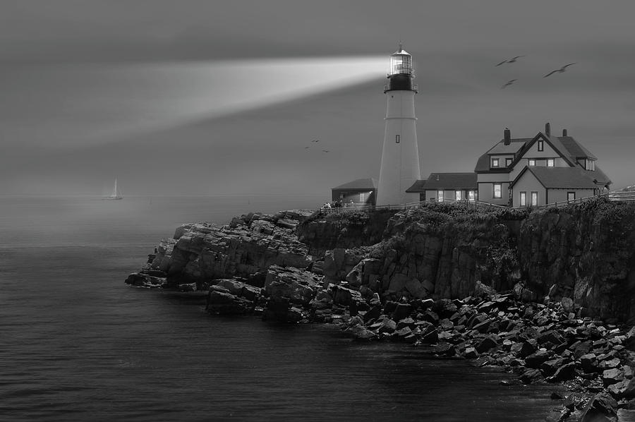 Portland Head Lighthouse Photograph by Mike McGlothlen