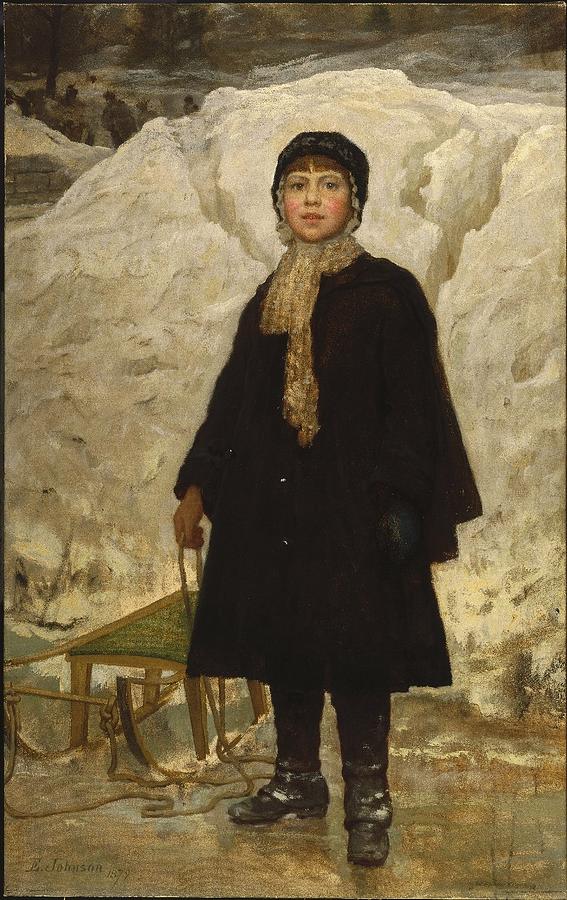 1879 Painting - Portrait of a Child #2 by MotionAge Designs