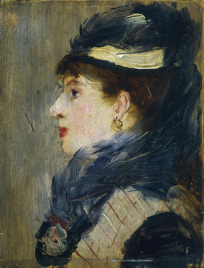 Portrait of a Lady #2 Painting by Edouard Manet