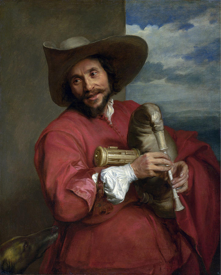 Portrait Of Francois Langlois Painting