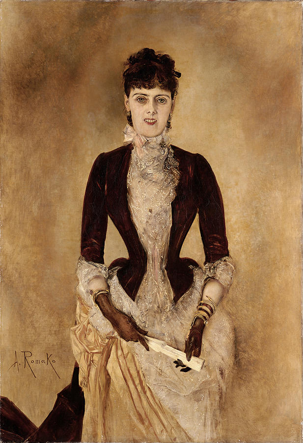 Portrait Of Isabella Reisser Painting