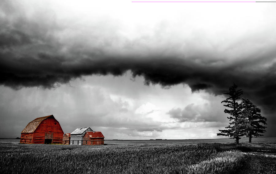 Prairie Storm Saskatchewan #2 Photograph by Mark Duffy