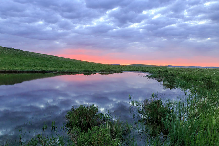 Prairie Sunrise #2 Photograph by Jack Bell