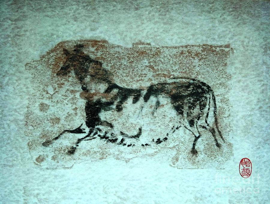 Prehistoric Horse Painting