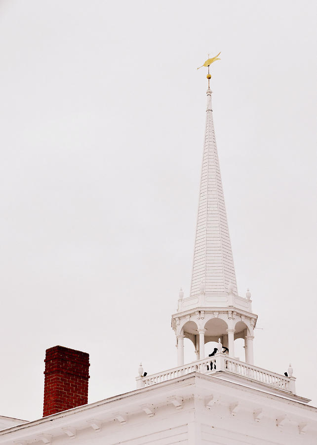 Norman Rockwell Photograph - Presbyterian Steeple  by JAMART Photography