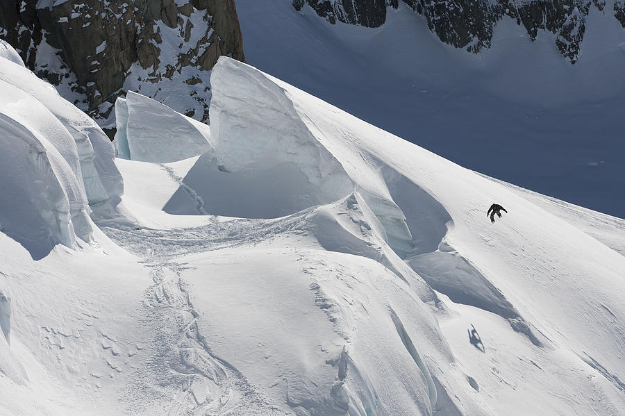 Professional Snowboarder, Gigi R #2 Photograph by Dean Blotto Gray