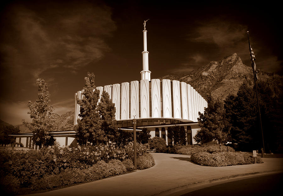 Provo Utah LDS Temple #2 Photograph by Nathan Abbott