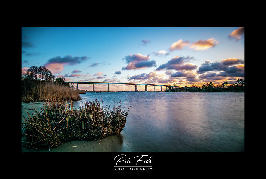 Landscape Photograph - Pungo Ferry Bridge #2 by Pete Federico Landscape Photograph - Pungo Ferry Bridge #2 by Pete Federico