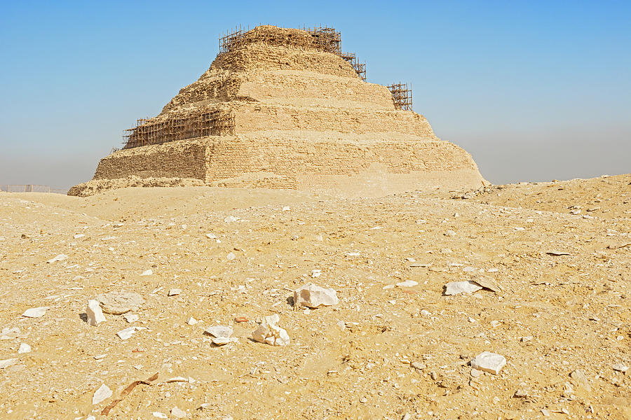 Pyramid of Djoser, Egypt Photograph by Marek Poplawski