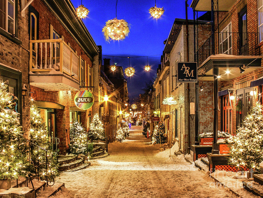 Quebec City Canada Photograph by Scott Moore - Pixels