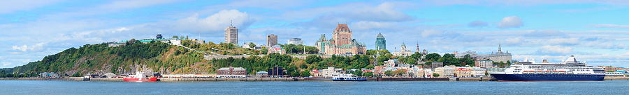 Quebec City skyline #2 Photograph by Songquan Deng