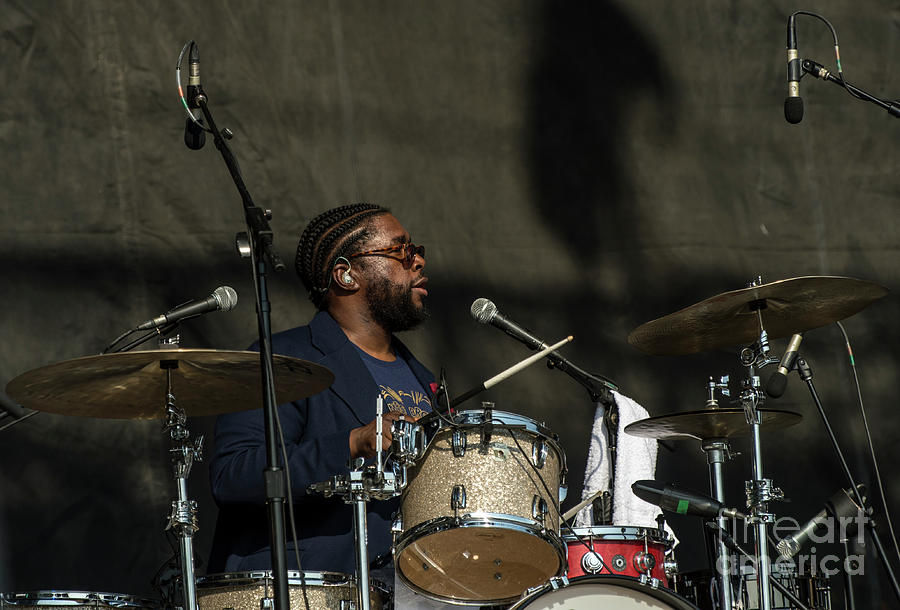 Questlove with The Roots #4 Photograph by David Oppenheimer