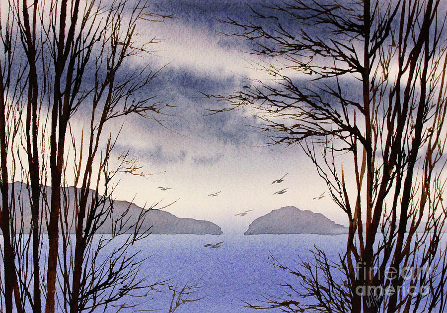 Quiet Shore #2 Painting by James Williamson