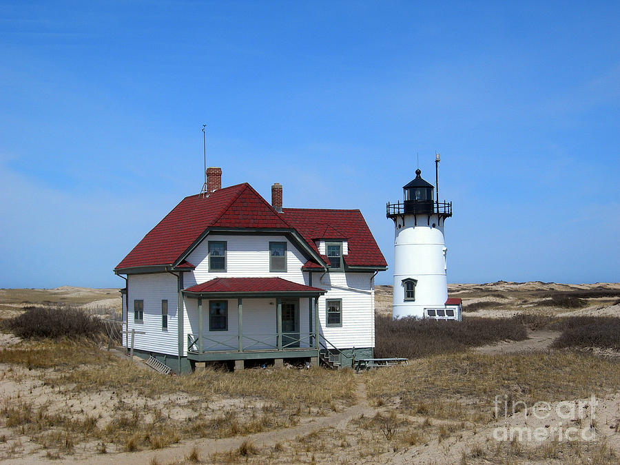 Race Point Lighthouse #2 Photograph by Skip Willits