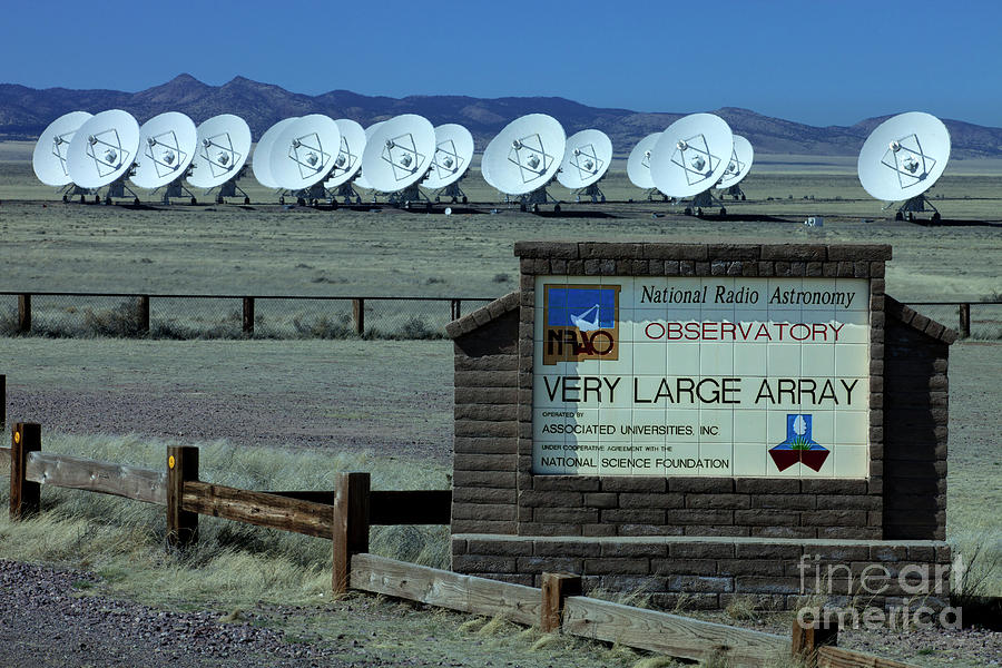 Radio Telescope Array #2 Photograph by Anthony Totah