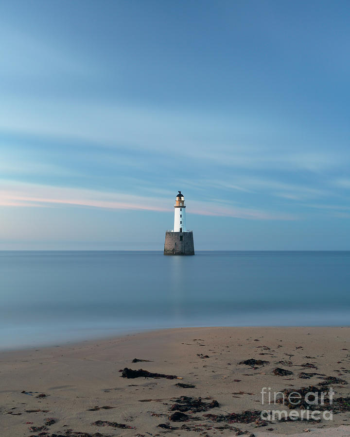 Rattray Head Lighthouse at Sunset Photograph by Maria Gaellman