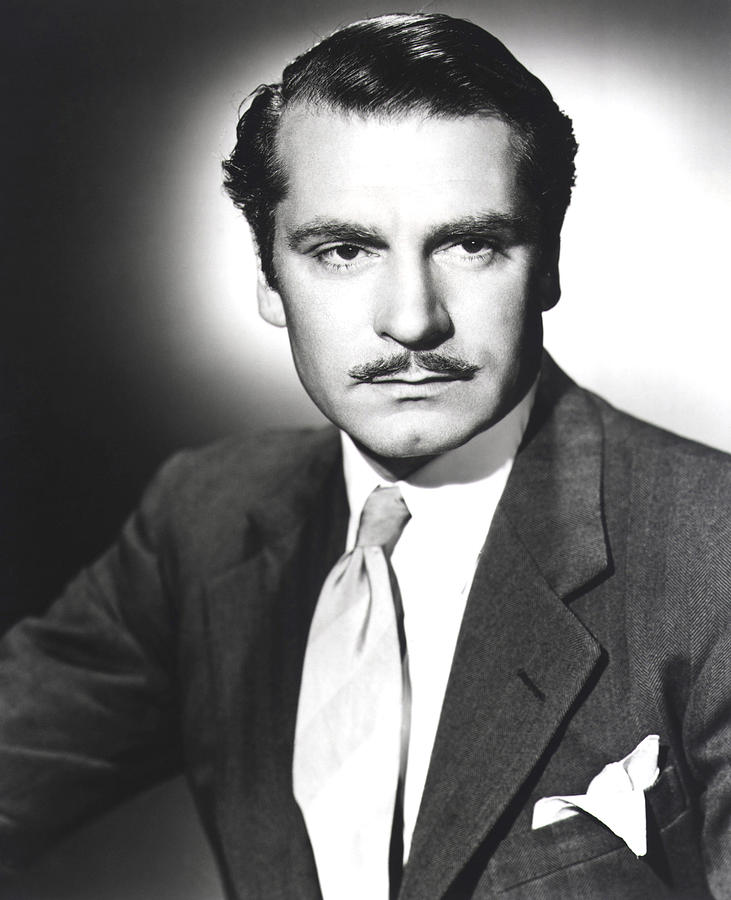 Rebecca, Laurence Olivier, 1940 Photograph by Everett