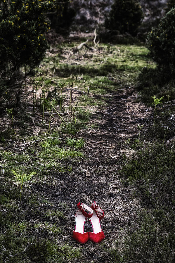 Nature Photograph - Red High Heels #2 by Joana Kruse