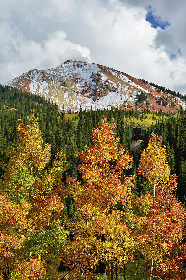 Red Mountain Fall #2 Photograph by Ray Mathis