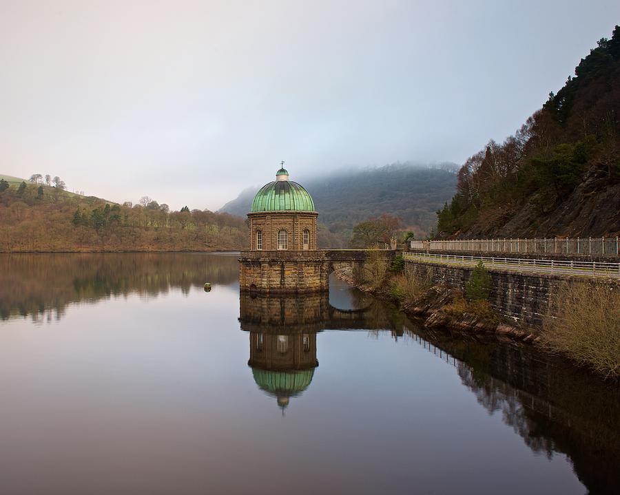 Reflections of Foel Tower #2 Photograph by Stephen Taylor
