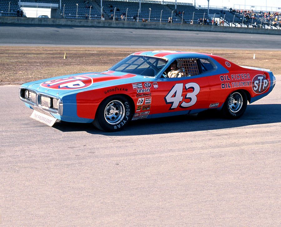 Richard Petty Photograph - Richard Petty # 43 Stp Dodge Charger At Daytona #2 by David Bryant