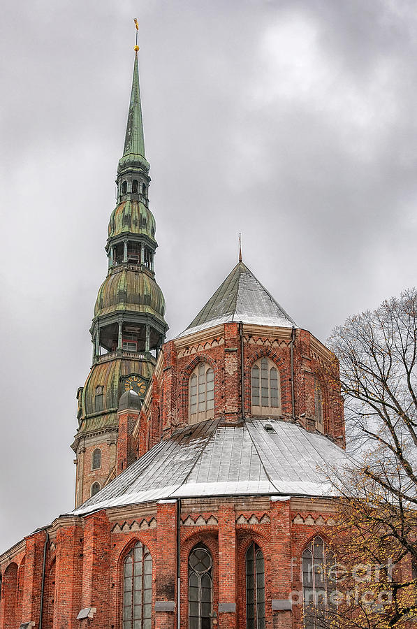 Riga Saint Peters Church #2 Photograph by Antony McAulay