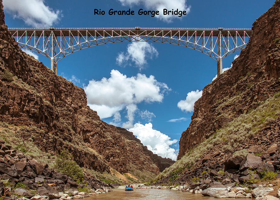 Rio Grande Gorge Bridge #2 Photograph by Britt Runyon