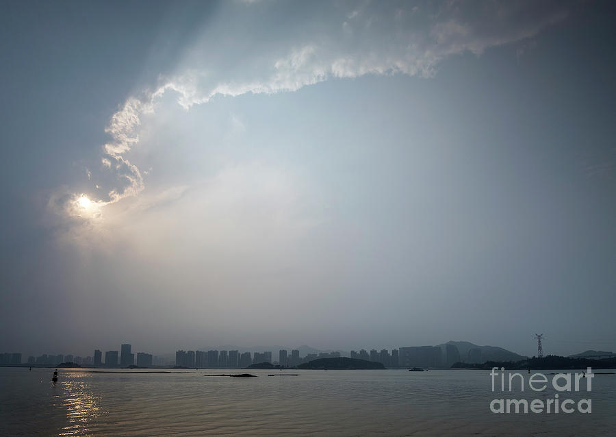 River View And Skyline In Xiamen City China #2 Photograph by JM Travel Photography