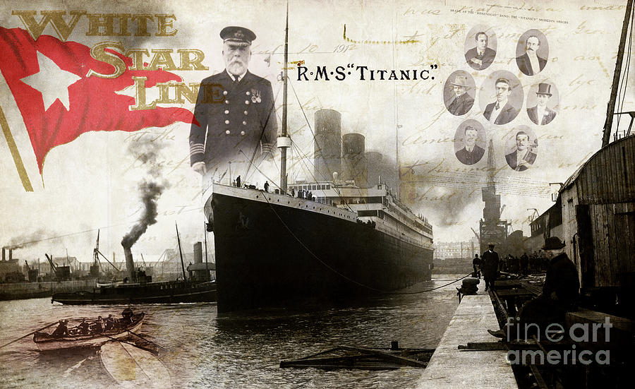 Knickerbocker Photograph - RMS Titanic #2 by Jon Neidert