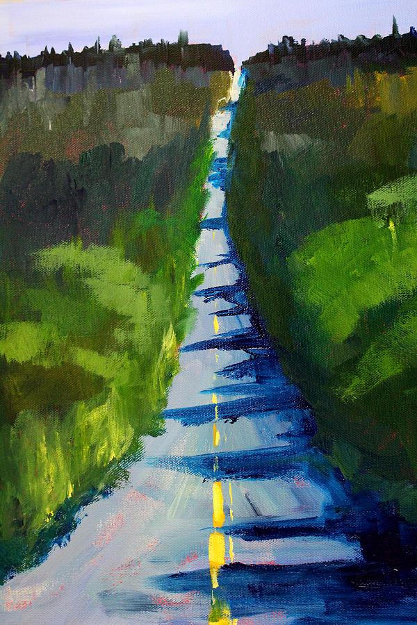 Road Trip #2 Painting by Nancy Merkle