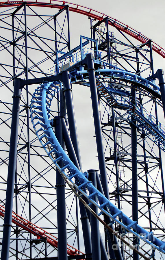 Roller Coaster #2 Photograph by Doc Braham