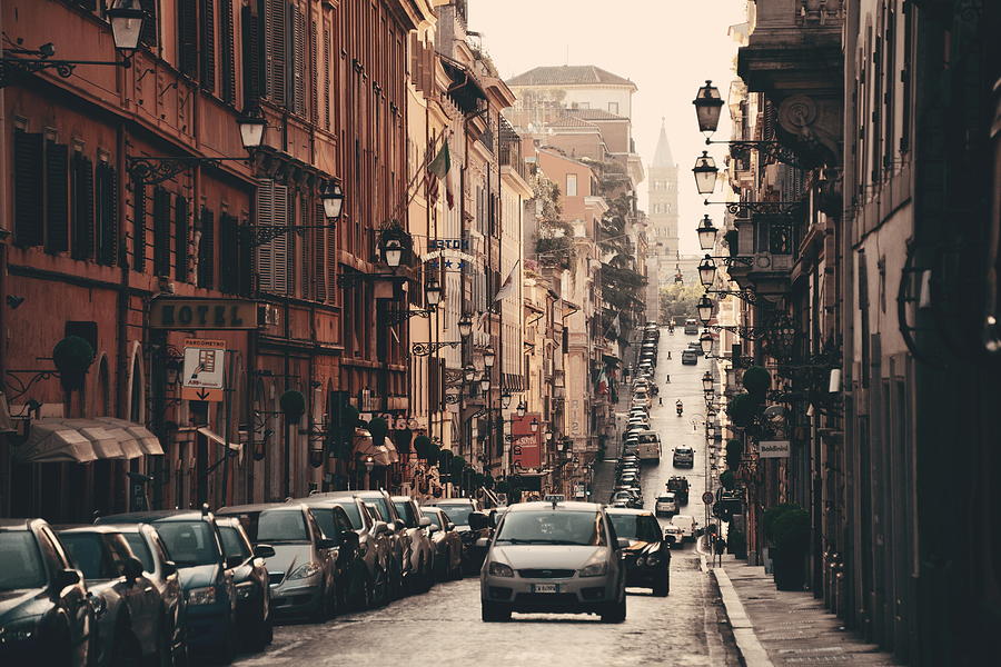 Rome Street View #2 Photograph by Songquan Deng