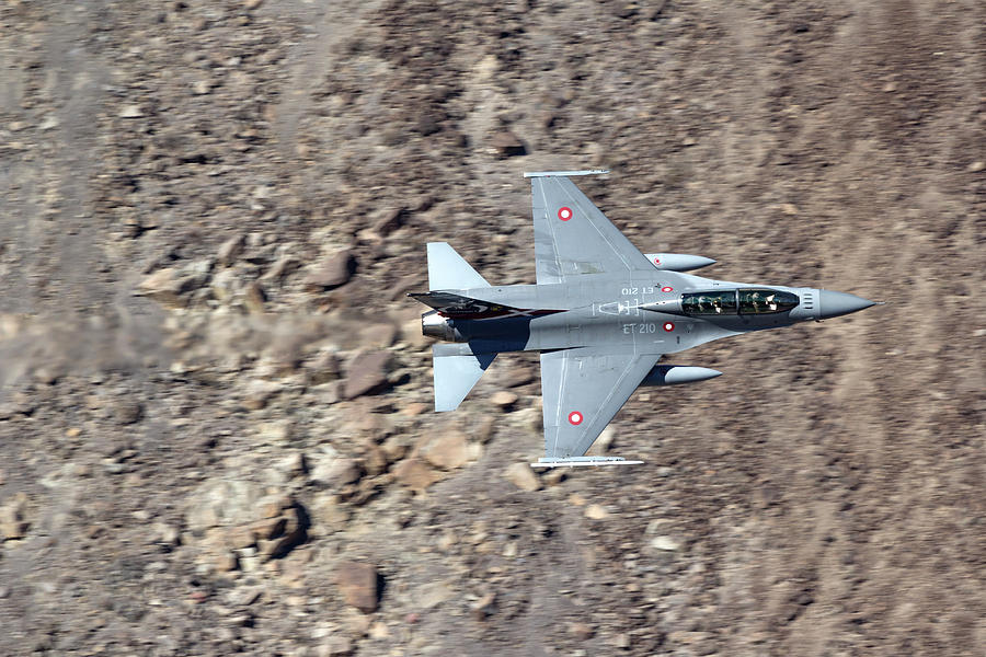 Royal Danish Air Force F-16 in Flight #2 Photograph by Rick Pisio