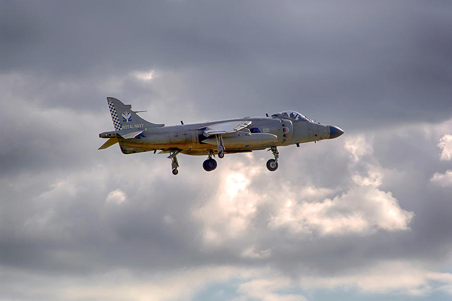 Royal Navy Sea Harrier #2 Photograph by Chris Smith