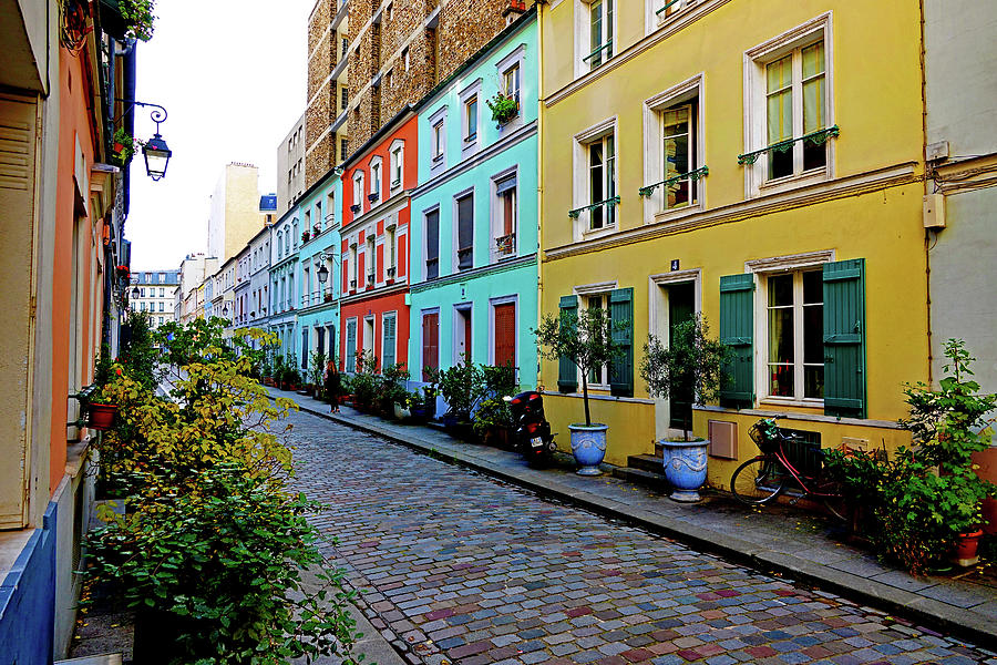 Rue Cremieux In Paris, France #2 Photograph by Rick Rosenshein