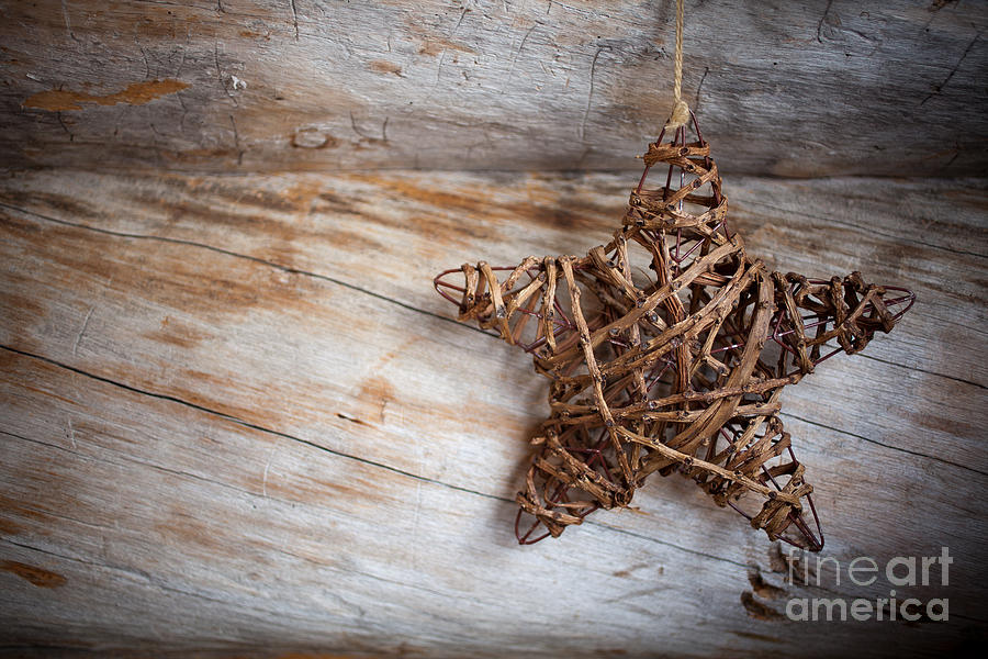 Rustic star #2 Photograph by Kati Finell