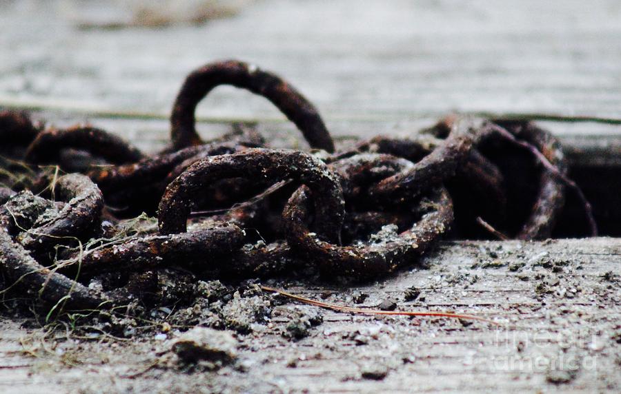 Rusty Chain #2 Photograph by Deena Withycombe