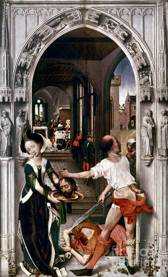 Saint John The Baptist #2 Painting by Granger