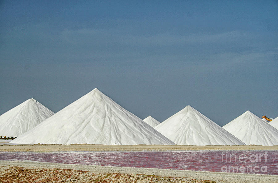 Salt pans Photograph by Patricia Hofmeester